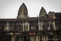 Two Buddhist monks discussing